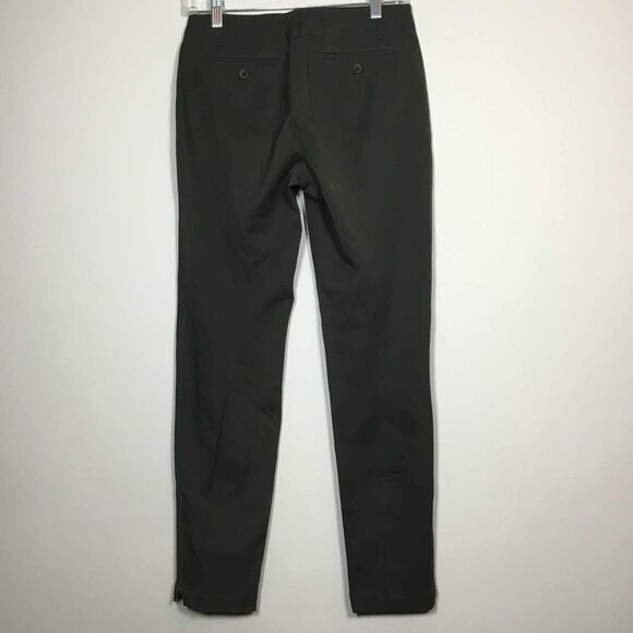 Peace of Cloth Military Brown Gorpcore Utility Side Zip Straight Leg Pants Sz 0 - Picture 4 of 8